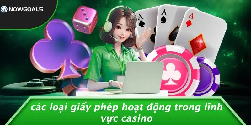 Các Loại Giấy Phép Hoạt Động Trong Lĩnh Vực Casino