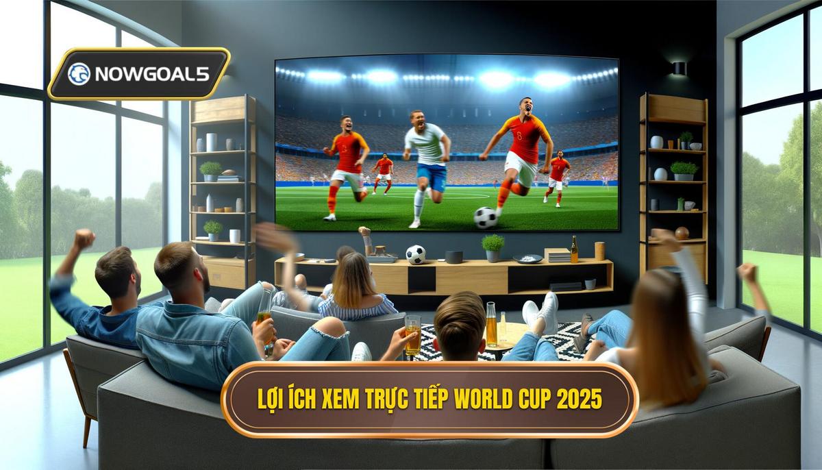 Lợi ích khi xem Trực tiếp bóng đá World Cup 2025 trực tuyến