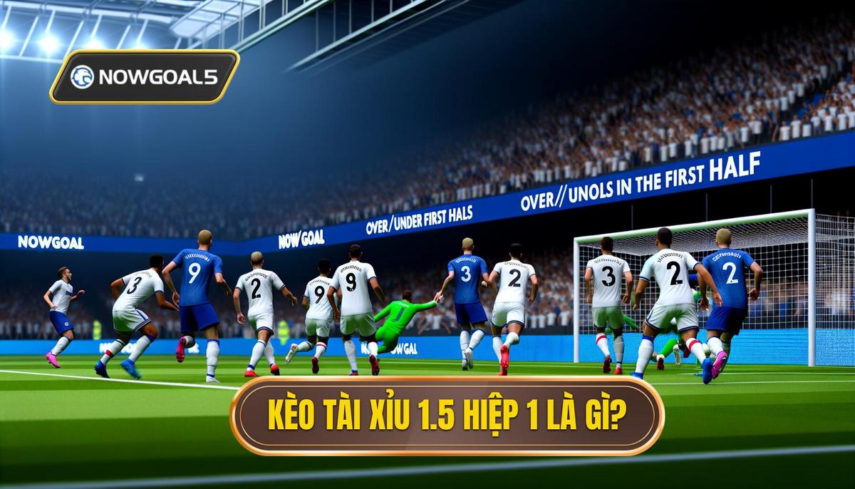 Kèo tài xỉu 1.5 hiệp 1 là gì_