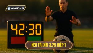 Kèo tài xỉu 3.75 hiệp 1