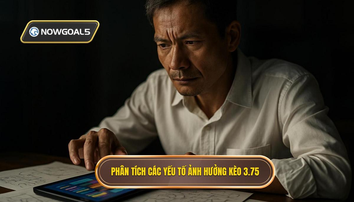 Phân Tích Chuyên Sâu Các Yếu Tố Ảnh Hưởng Đến Kèo Tài Xỉu 3.75 Hiệp 1