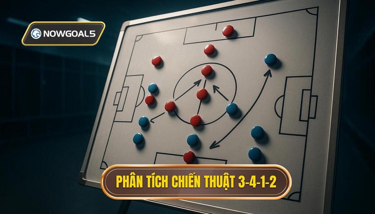 Phân Tích Chuyên Sâu Khả Năng Tấn Công Của Chiến Thuật 3-4-1-2