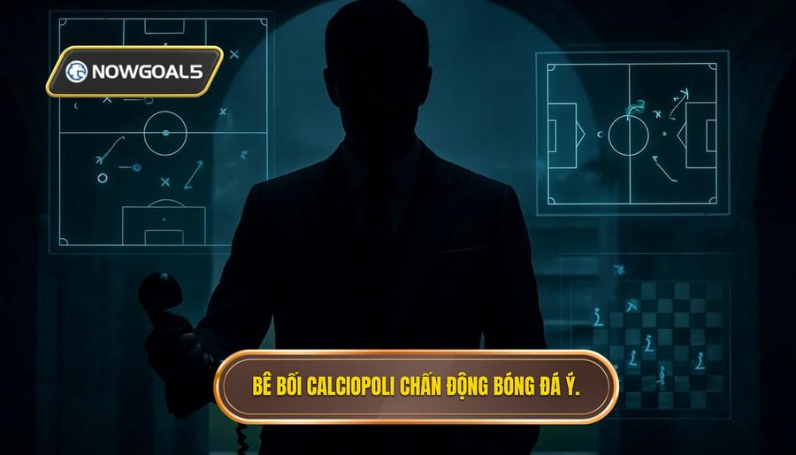 1. Bê bối Calciopoli chấn động bóng đá Ý.
