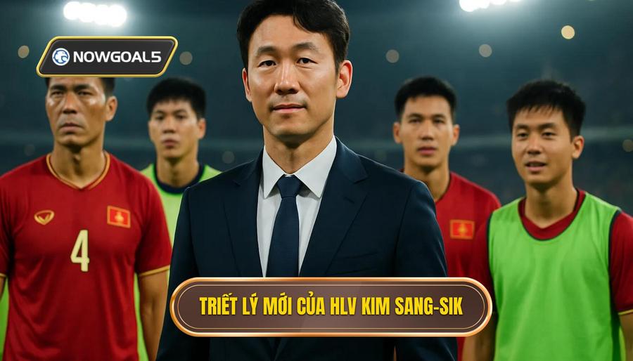 1. Triết lý mới của HLV Kim Sang-sik