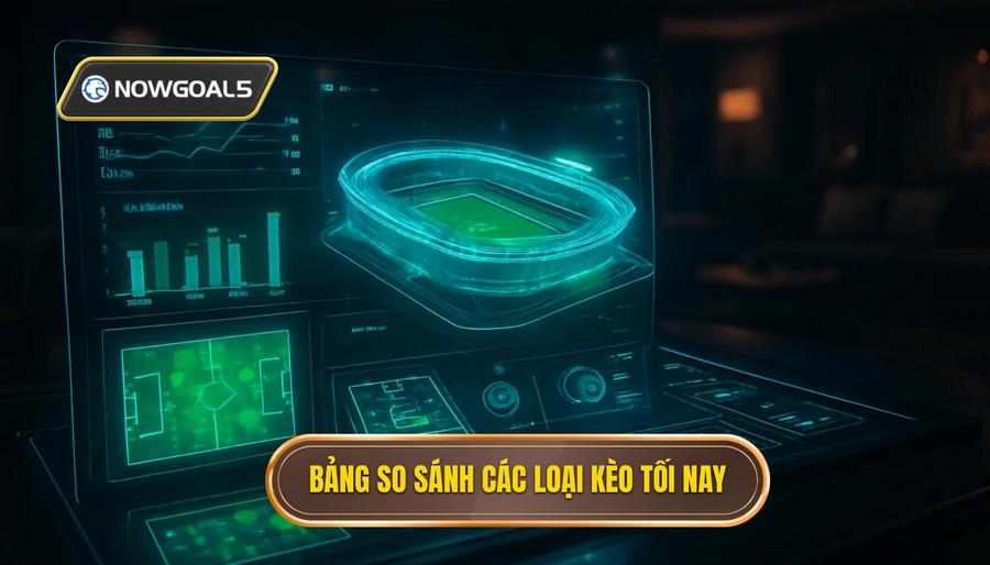 3. Bảng so sánh các loại kèo tối nay