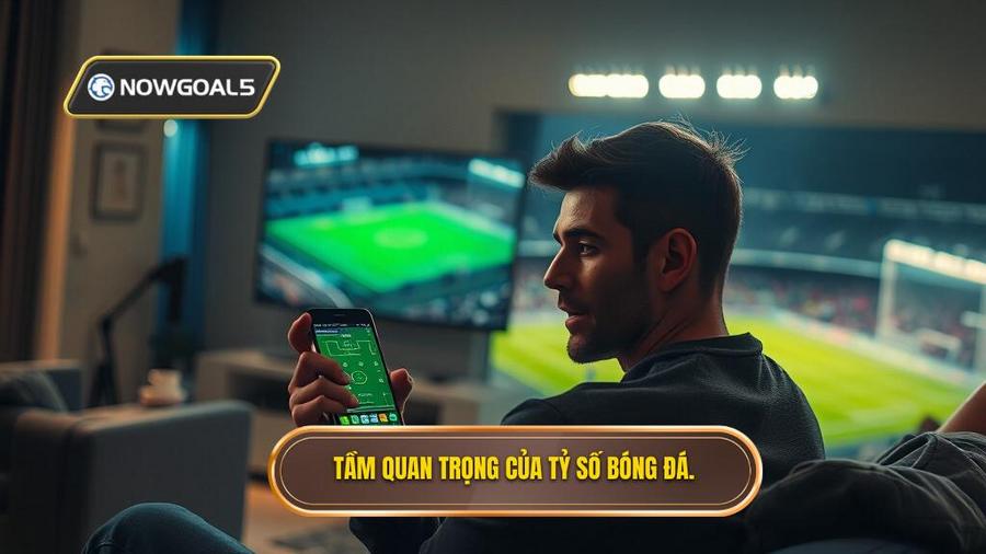 1. Tầm quan trọng của tỷ số bóng đá.