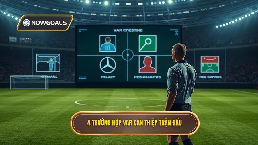 4 trường hợp VAR được phép can thiệp