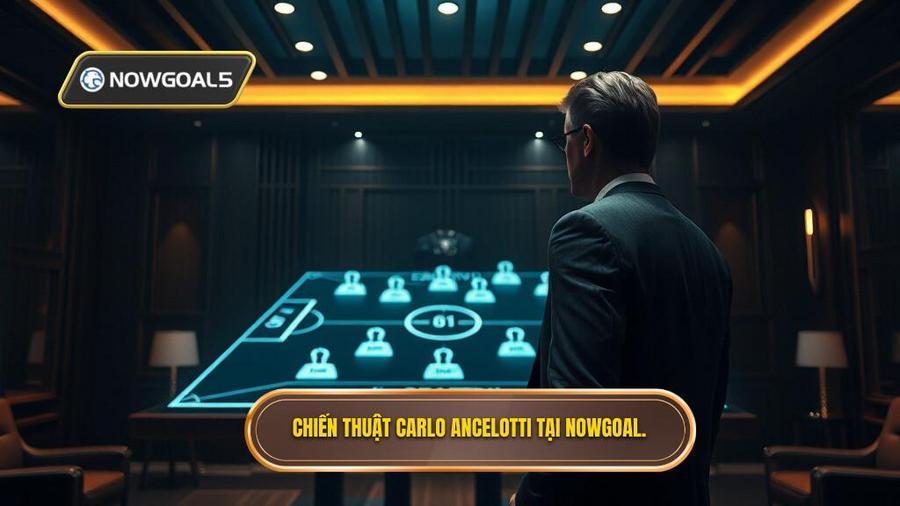 Chiến thuật Carlo Ancelotti: Nghệ thuật quản trị và biến ảo sơ đồ